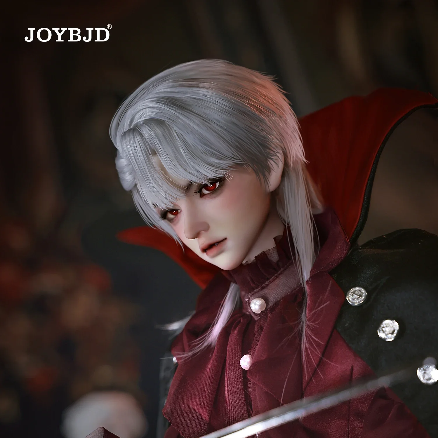 

Prefered Warehouse Shipping Joybjd Feli 1/4 Bjd Doll with Bailang Body European Vampires Leader Sytle Fullset B Resin Toy