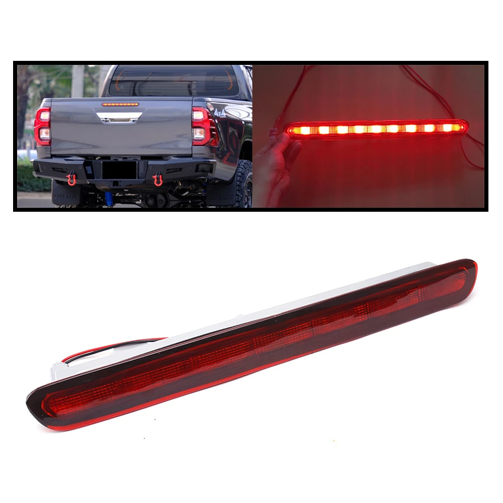 

Задний тормоз для Toyota HILUX REVO 2015-2017, третья задняя фара, дополнительный сигнал заднего хода, фототормоз 81570-0K100, 1 шт.