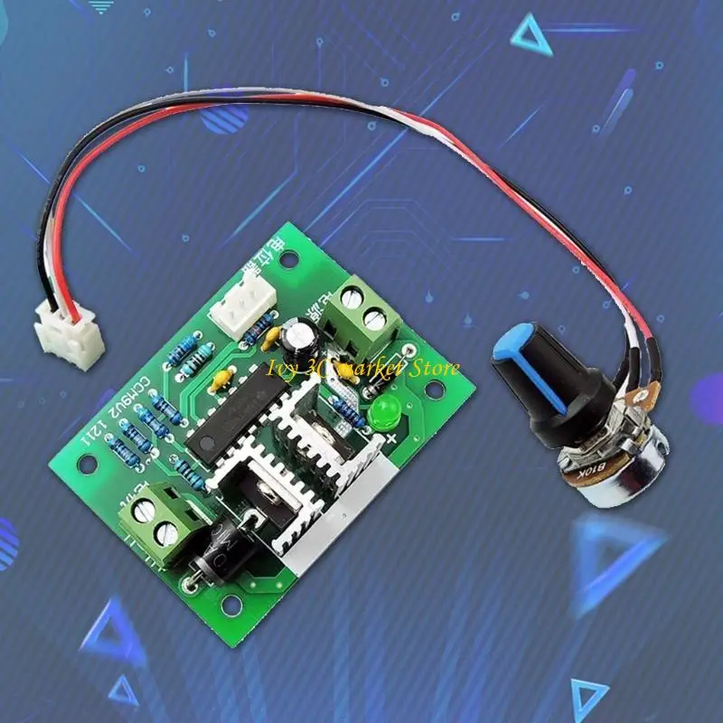 

D7YC PC Compatible DC12-24V Плата контроллера двигателя, адаптированная для изменения скорости