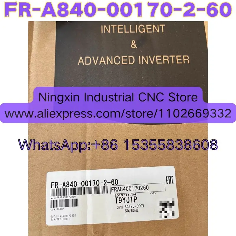Latest Quotation New In Box Inverter FR-A840-00170-2-60 FR A840 00170 2 60 Series