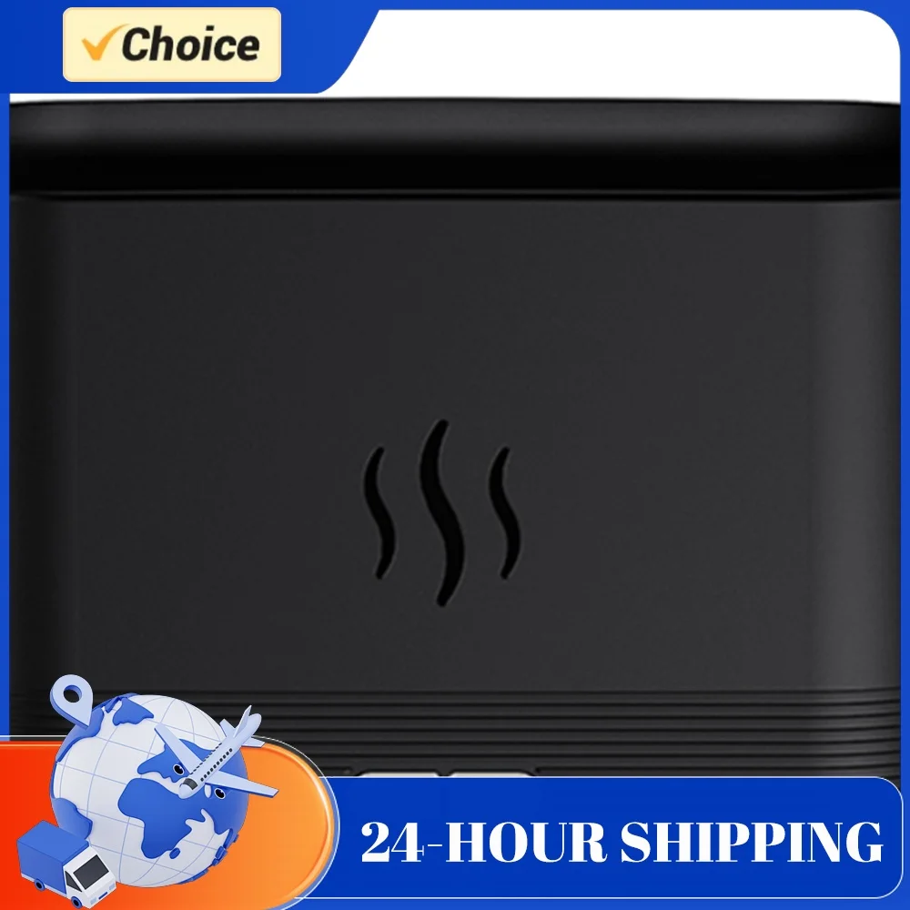 Simulation Flame Light Humidifier Aroma Diffuser Household Room Desktop Atomizer