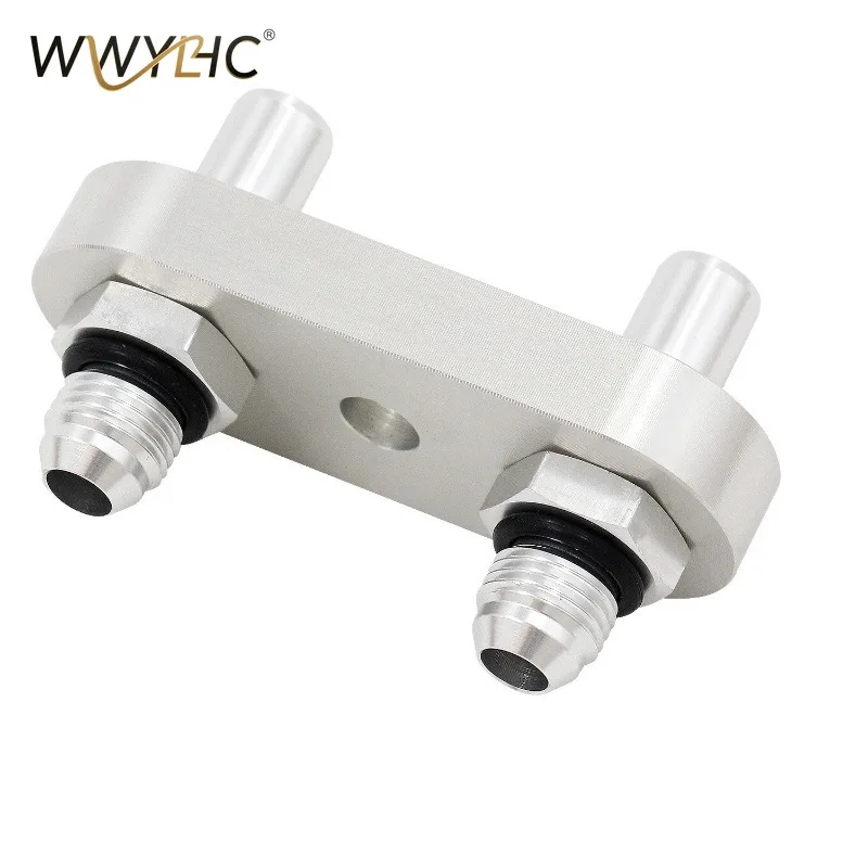 Suitable for 6L80E 6L90E 8L90E Transmission Cooler Pipeline Adapter Plate, with 6AN Joint Seal