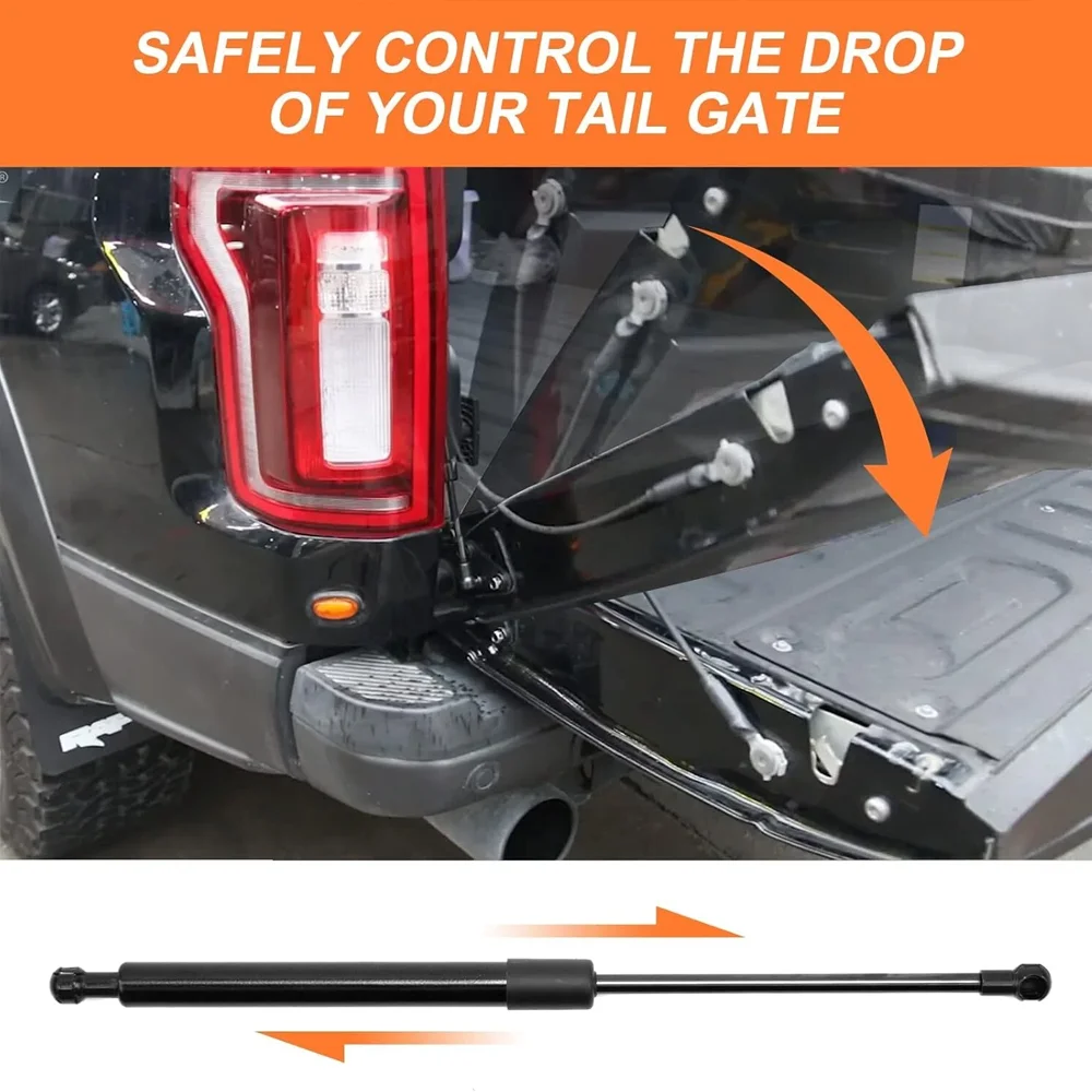 Quality Car Tail Gate Damper For 2015-2024 Ford F-150 Truck Tailgate Assist Shock Struts Lift Support Car Accessories