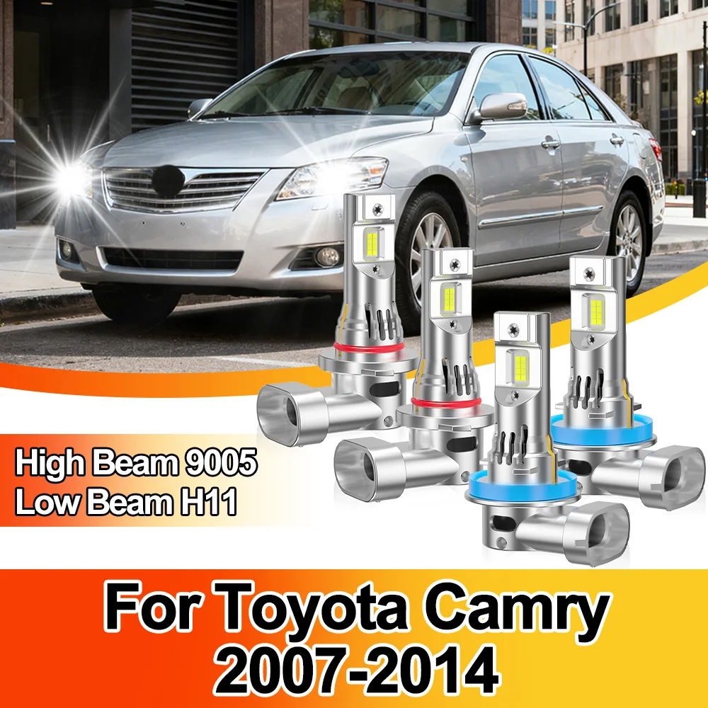 

H11 LED Car Light Canbus Led Headlight Bulbs 9005 HB3 Headlamp 12V For Toyota Camry 2007 2008 2009 2010 2011 2012 2013 2014