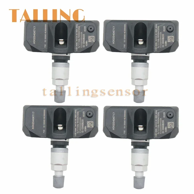 4PCS A0025406717 TPMS Tire Pressure Sensor 433MHz For Mercedes-Benz SL CL CLS C219 E R GL ML-Class X164 W164 W211 V251 R230 New