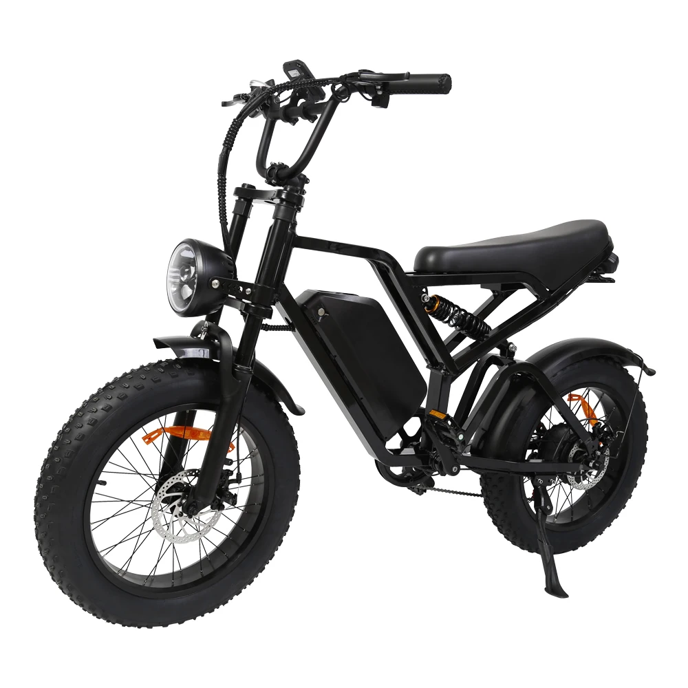 AliExpress YAMALI FXH-009 Adult Electric Bicycle 500W Motor E-bike 48V13Ah Battery Electric Bike 20 Inch Fat Tire E-Mountain Bike