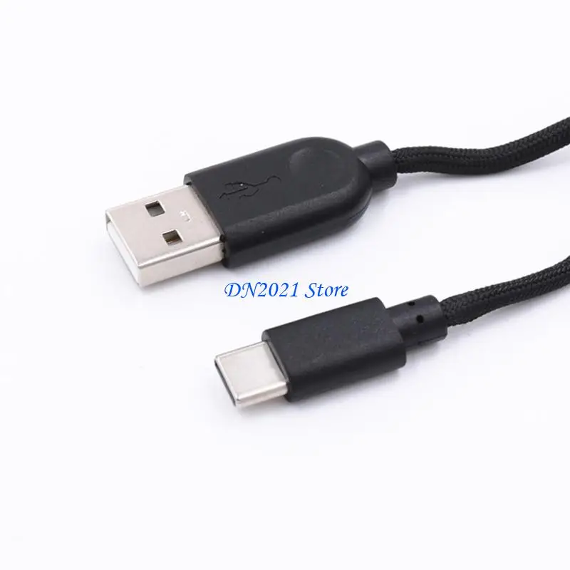 F3KE Flexible USB C Charging Cable Fast Data Transfer Nylon Braided USB Charging Cord