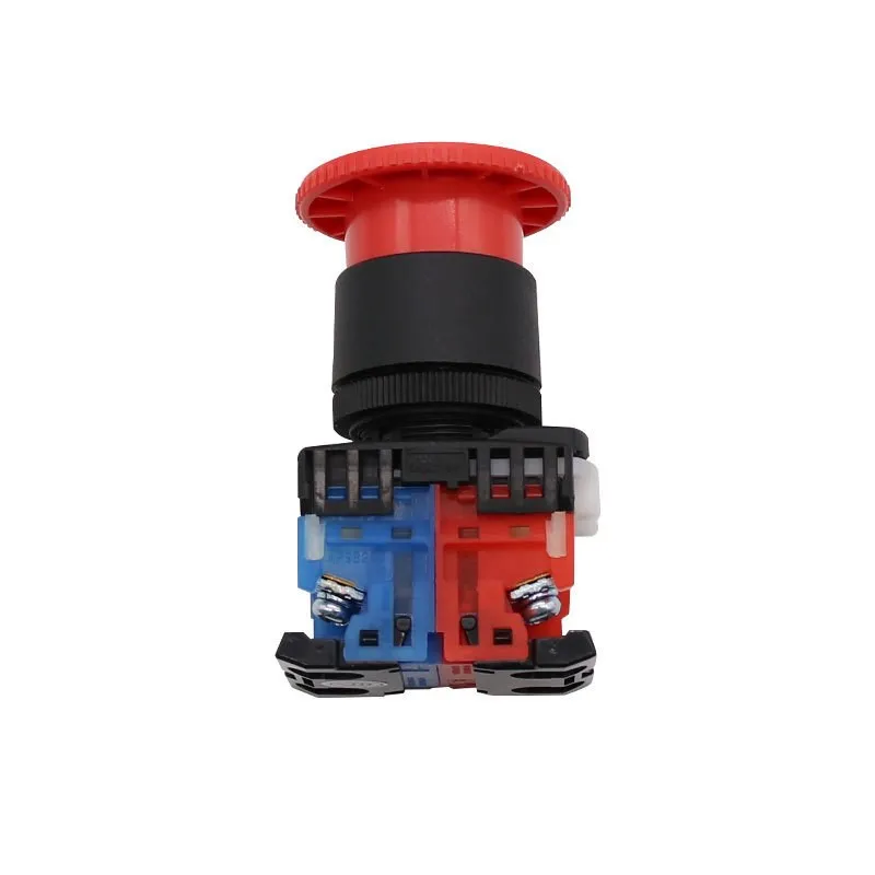 For AR22V2R emergency stop switch AR30V2R power supply emergency self-locking stop control 22 30mm