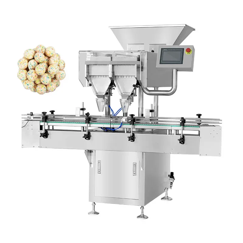 Fully Automatic 8 Lane Electronic  Counter Tablet Counting Bottling Machine