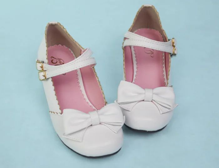 Japanese Sweet Lolita Shoes Cross Straps College Student Low Heel Kawaii Girl Cosplay Shoes Comfortable Women Shoes Loli Cos