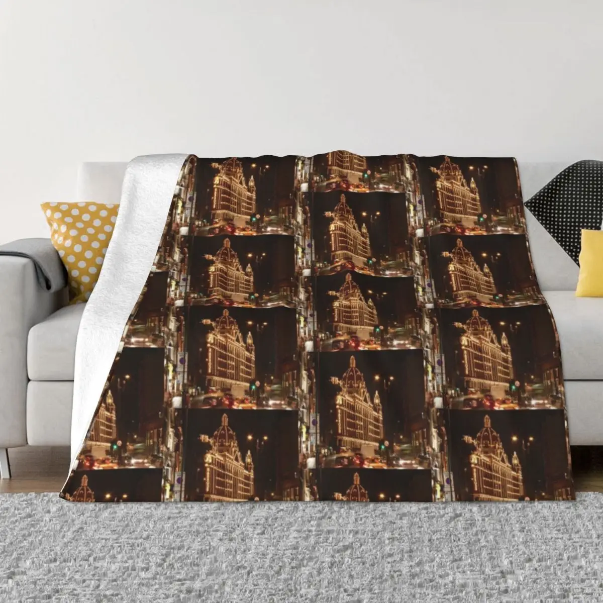 

Harrods, London Throw Blanket Beautiful Blankets Personalized Gift Vintage Blanket