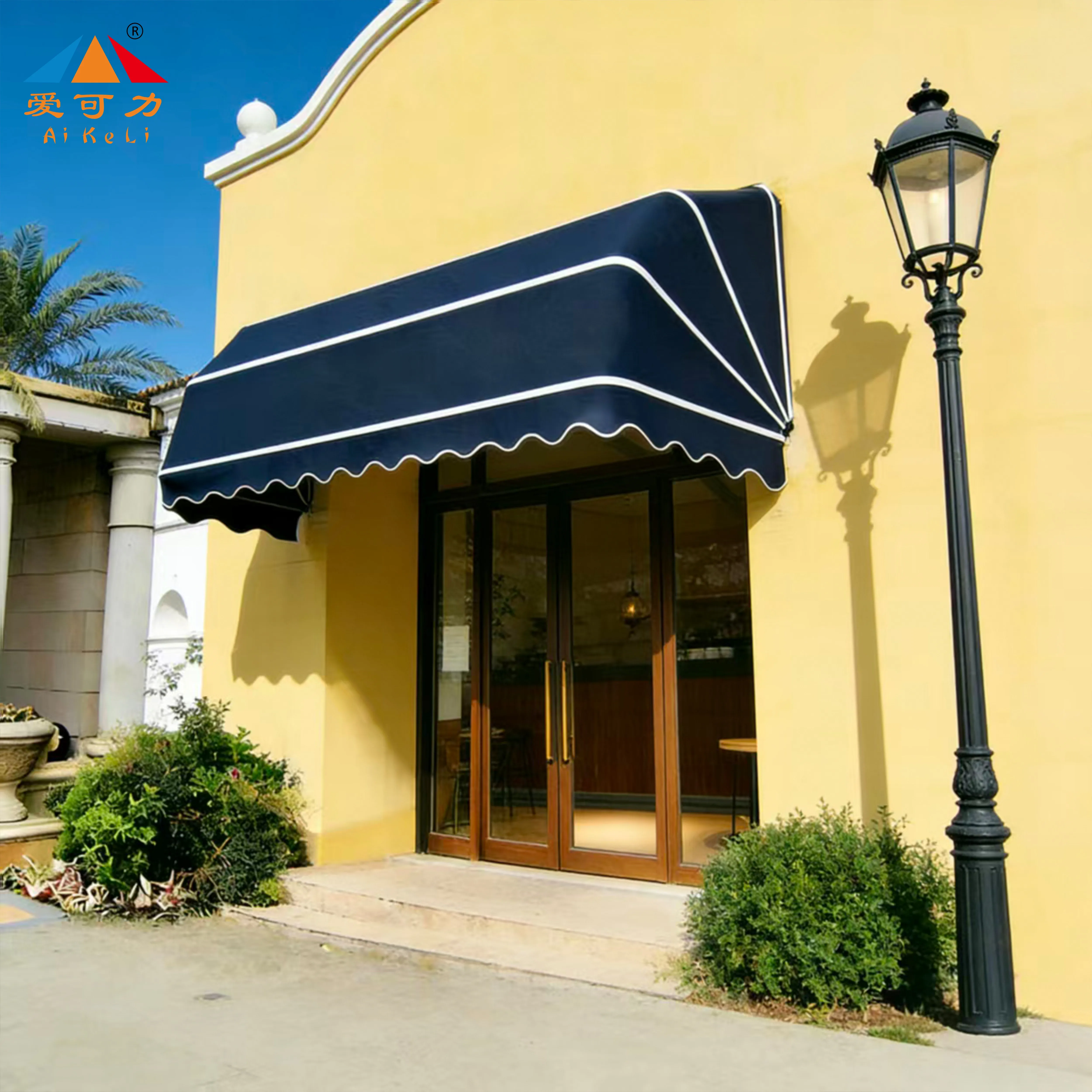 All Climate Adaptable Modern Manual French Awning Four Season Aluminum Alloy Sunshade for Commercial Use