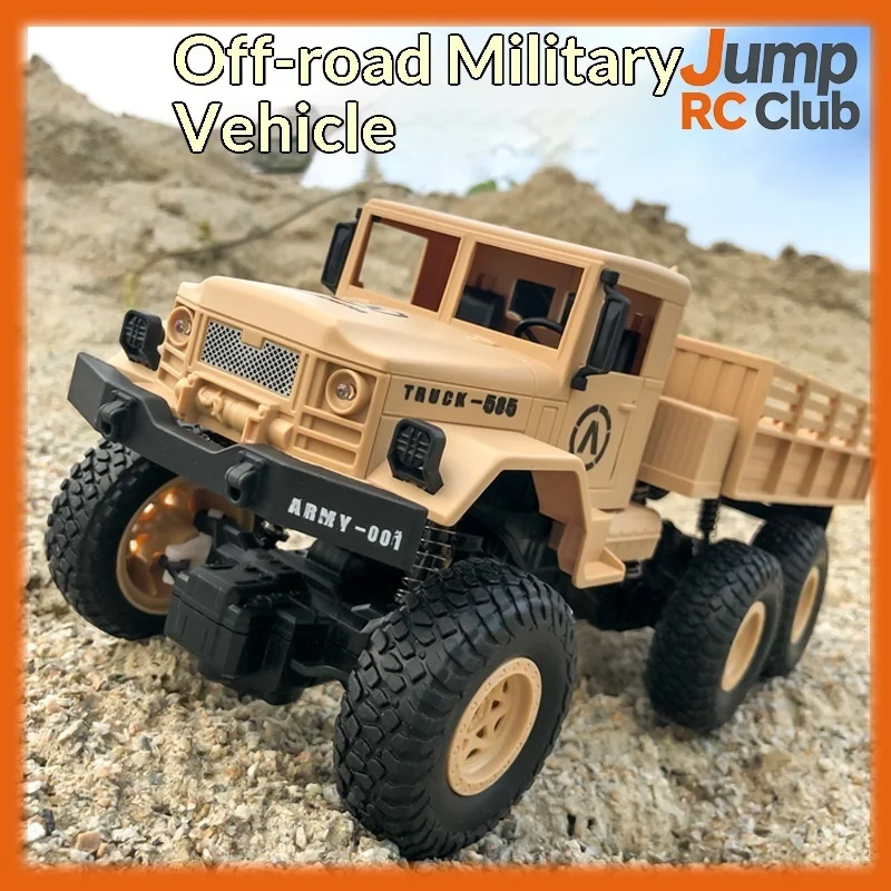 

Радиоуправляемый военный грузовик WPL, масштаб 1/16, привод 6x6, электрический, перезаряжаемый, внедорожный, имитационная модель для скалолазания B16