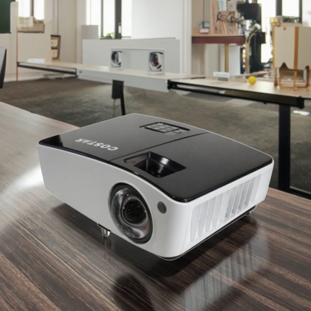 

2025 4K Android Smart Projector with for Bluetooth and Wi-Fi Full HD Home Theater Android 9 Operating System