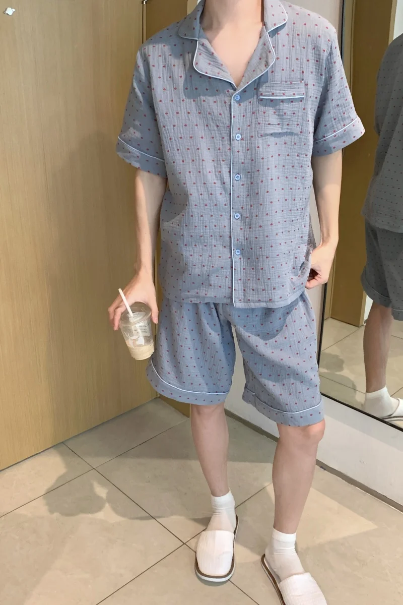 Men's short-sleeved shorts