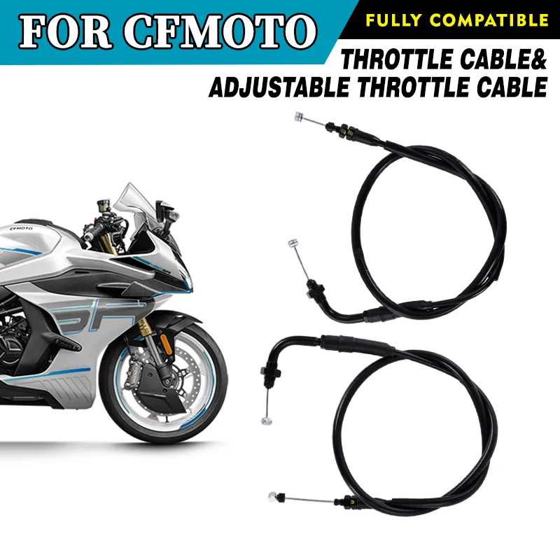 

For CFMOTO 450SR Throttle Cable&Adjustable Throttle Cable CF400-6 SR450 Motorcycle Accessories Original Parts