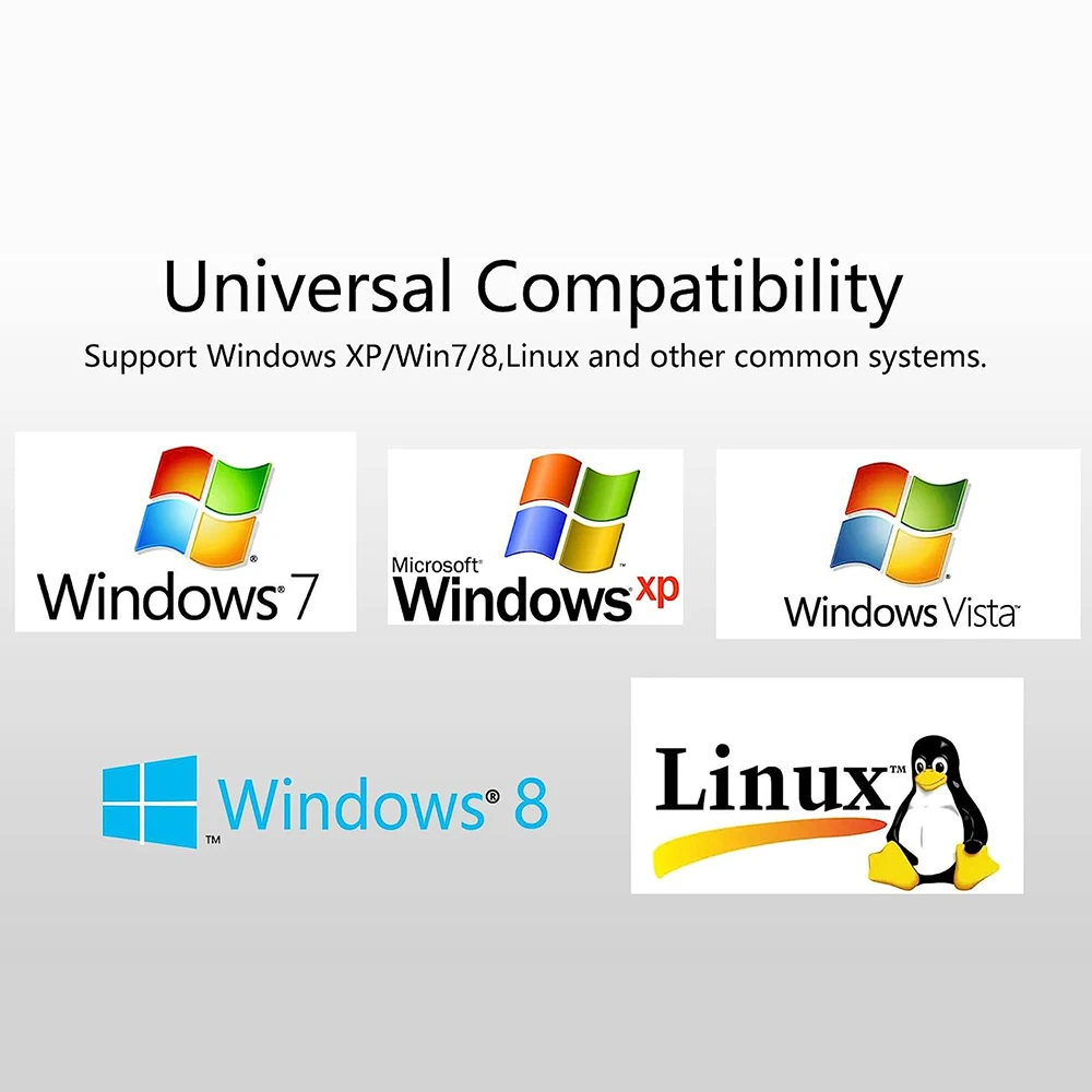 USB Sound Card Adapter 7.1 Channel External Audio Adapter Stereo Converter 3.5mm AUX Microphone for Windows Laptop Desktop PC