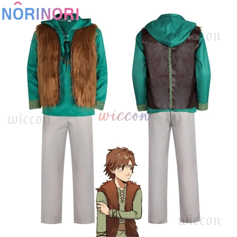 

Аниме Дракон Гикавка Косплей Костюм Зеленая Футболка Брюки Коричневый Жилет Комплект Хэллоуин Униформа Мужская Вечеринка Сценический Поезд Одежда