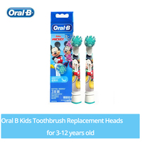 Oral B Children Electric Toothbrush Heads Frozen Utral Soft Tooth Brush Heads Round Brush Heads 2/3/4 hedas for 3-12 years old