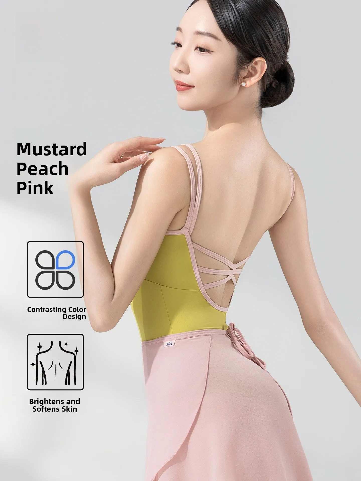 

Women's Ballet Dance Suit Practice orm Gymnastics Leotard High Elastici Nylon One-Piece Suit for Stage Performance