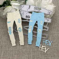 Jeans Metal Cutting Dies For DIY Scrapbooking Decorative Embossing Handcraft Die Cutting Template Mold