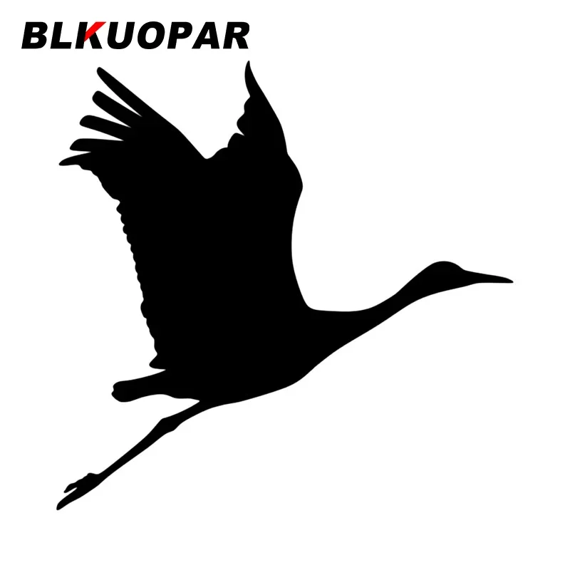 

BLKUOPAR Black Bird Car Stickers JDM Anime Decal Waterproof Scratch-Proof Windshield Air Conditioner Decoration Car Goods