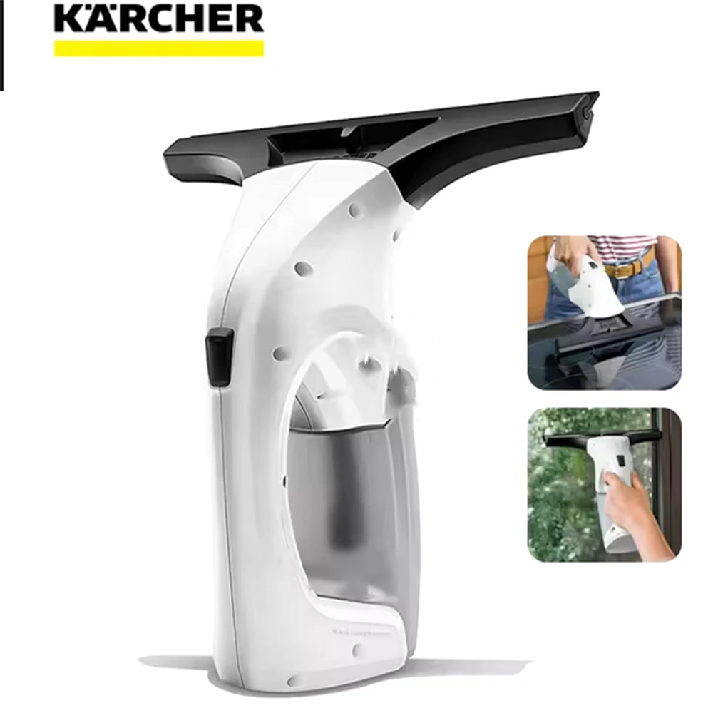 Karcher Window Glass Cleaner, Save Time and Water, Strong Suction, High Efficiency, LED Power Visual Cleaning Machine