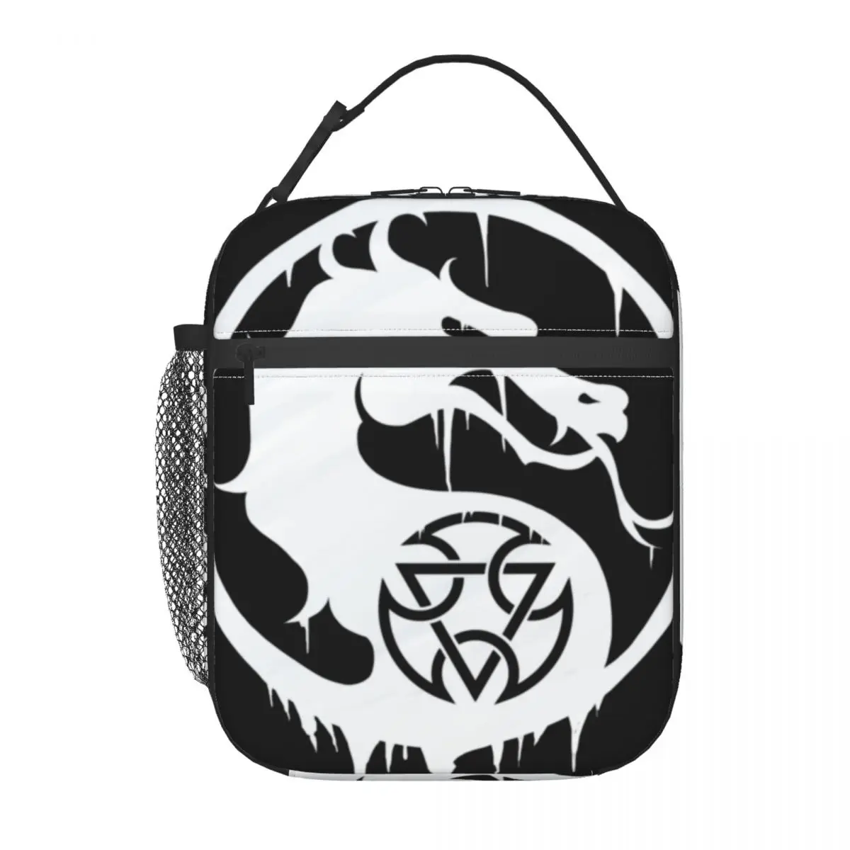 Insulated Lunch Bag Mortal Kombat X - Lin Kuei Racerback Lunch Box Tote Food Handbag