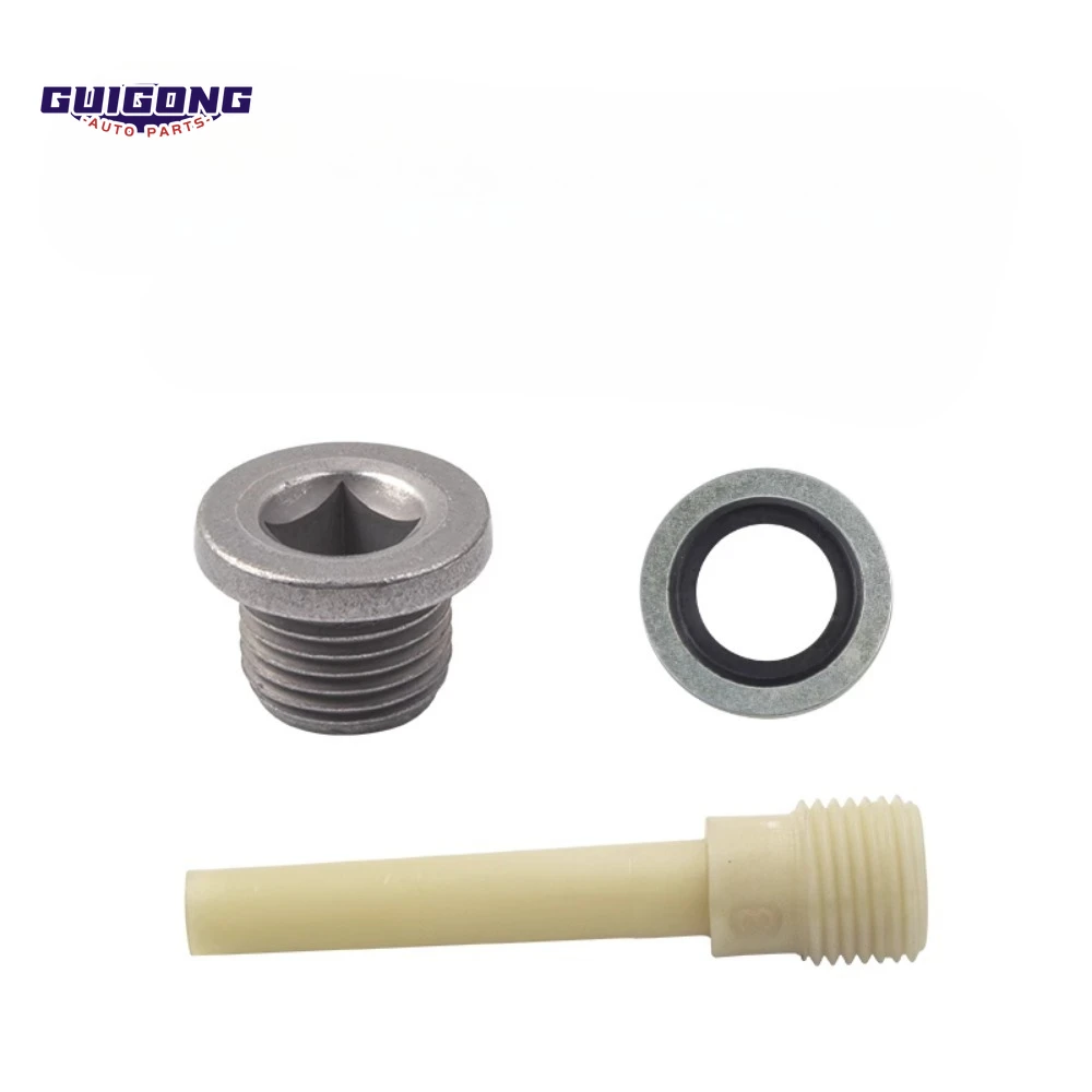 

GUIGONG Transmission Drain Plug Washer Kit for Peugeot 307/308 & Citroën C2/C4/Xsara 2001-2015