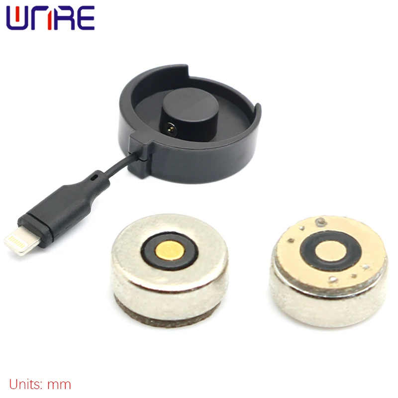 Intelligent Magnetic Charging Compartment Circular Male Female With Android Type-C Ring Charging Interface Socket Connector