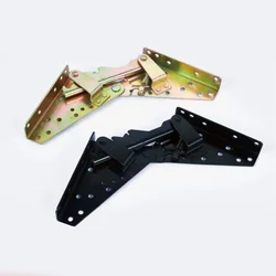 2Pcs Sofa Bed Hinge 3-Position Angle Mechanism Soft Metal Bed Furniture Hardware Thicken Hardware Accessories Foldable