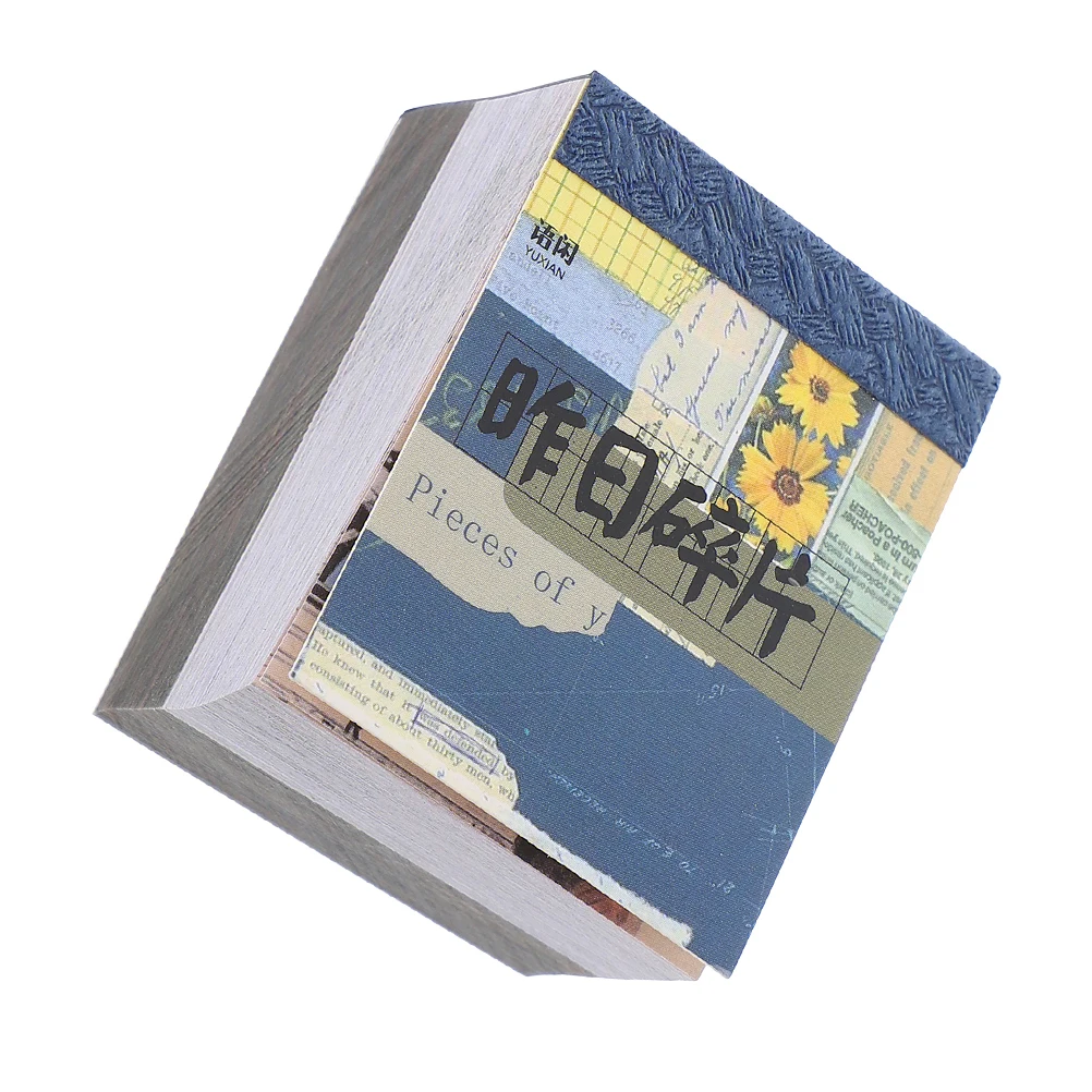 2 قطعة كتب القصاصات خمر الرجعية المجلات ورقة مجموعة كتيبات المحمولة للإبداعية DIY بها بنفسك ألبومات سكرابوكينغ القرطاسية