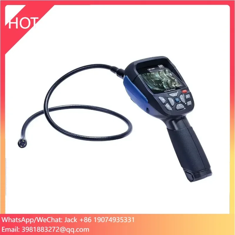 BS-280 Video Borescope Endoscope with 3.5 Color TFT LCD Gooseneck Industrial Endoscope