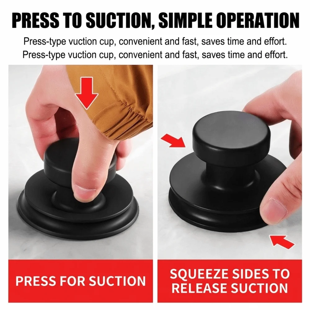Strong Suction Tile Suction Cup Mini Size Thick Silicone Silicone Suction Cup Press Type Labor Saving Glass Suction Cup