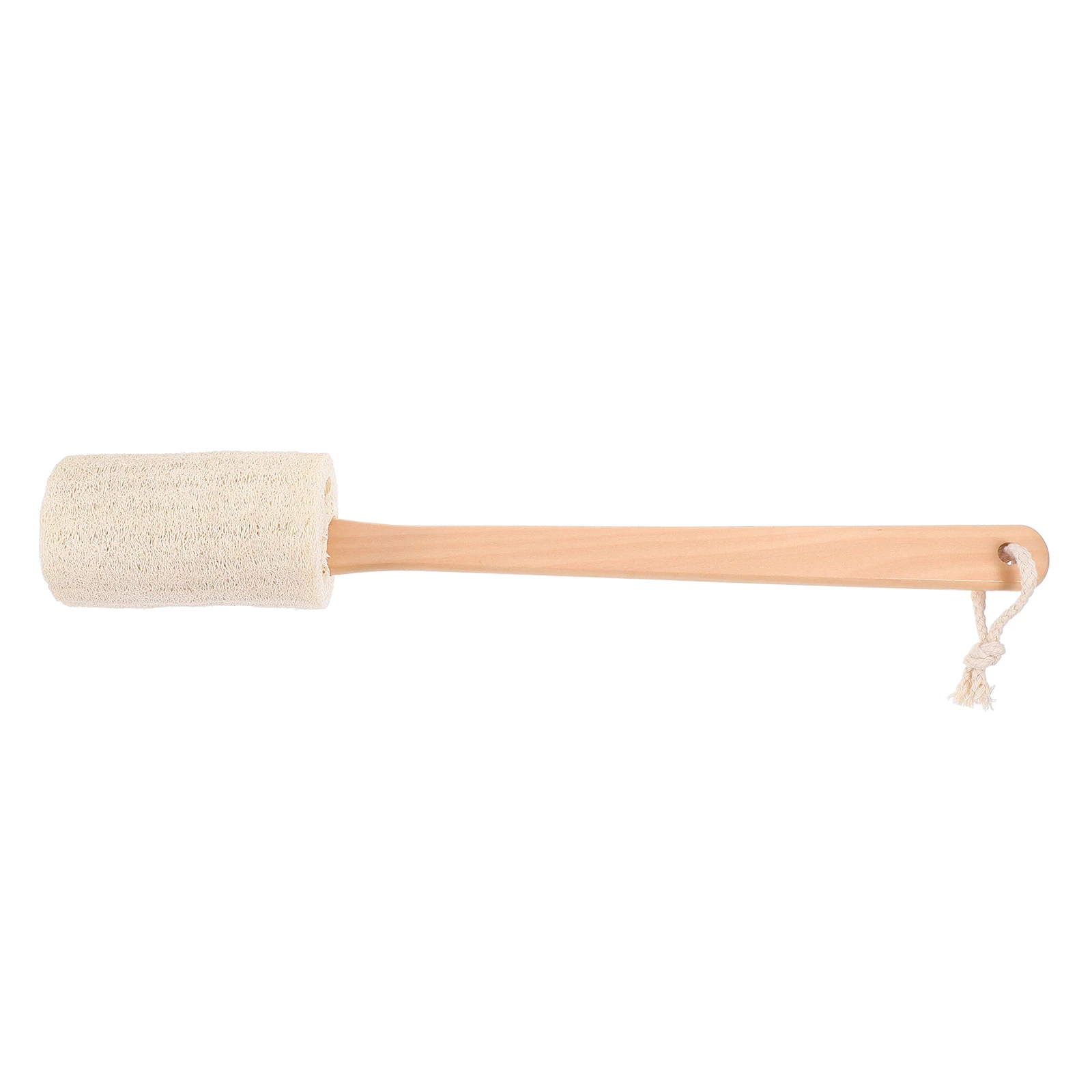 

Loofah Bath Brush Natural Sponge Shower Scrubber Body Cleaning Exfoliating Wood Handle Long Stick Green Bathing Brush