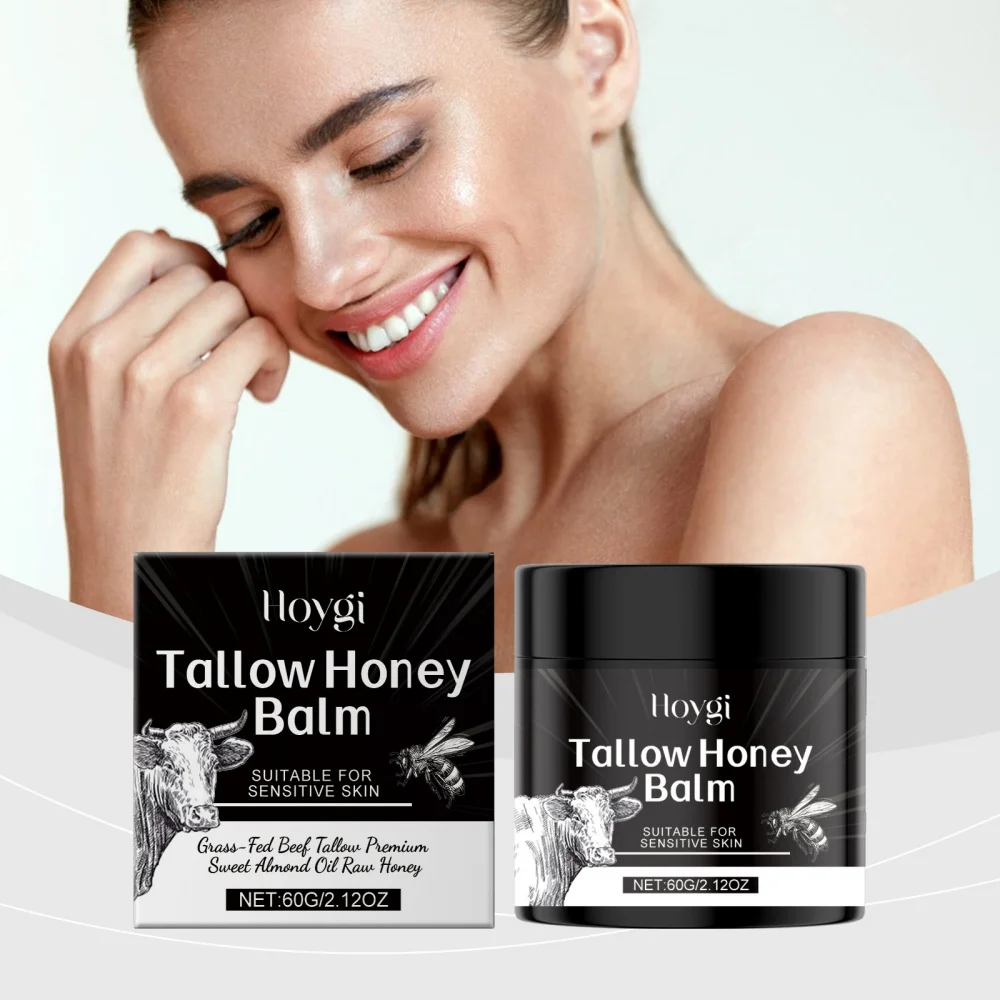 

HOYGI Tallow Honey Balm — укрепляющий и лифтинг-крем для лица, облегчение покраснений и восстановление кожи, повышает эластичность, питает
