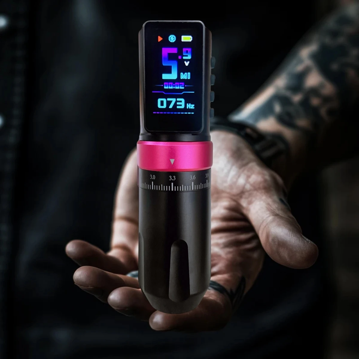 Brand New TANG Wireless Tattoo Machine Pen Adjustable Stroke 2.4-4.2mm Customized Motor For Dot work Tattoo Makeup Pen Supply