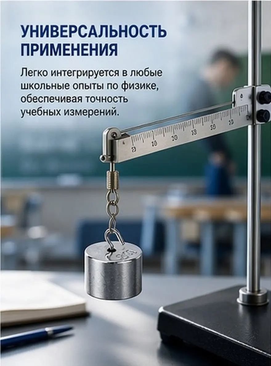 1Set Metal Hook Weight Set Premium Mechanics Teaching Equipment Long Service Life Metal Weight for Experiment Use