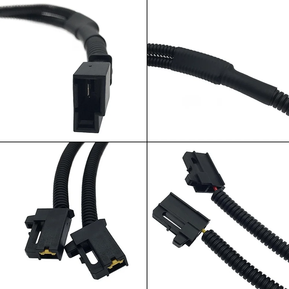 For Toyota Vehicle Speaker Wiring Adapter One-to-Two Male-Female Connector for Seamless Audio System Integration