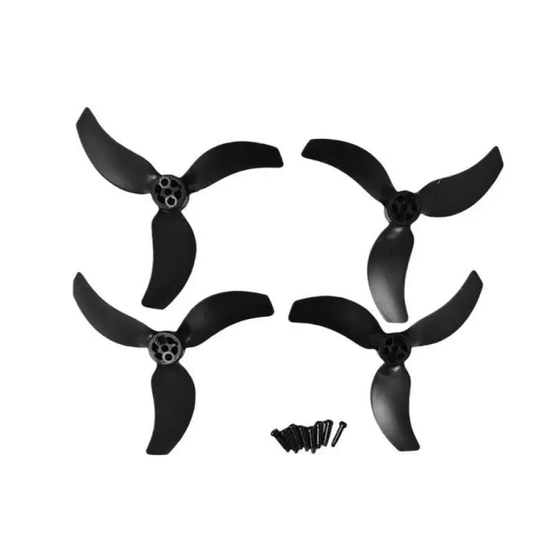 4 Pcs Replacement 3-Blade Propellers, Quick-Release Propellers with Mounting Screws Replacement for D-JI Avata 2 Damaged