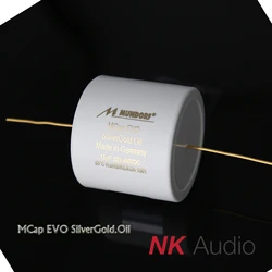 2PCS/LOT German Mundorf Mcap EVO SilverGold.Oil Series 0.01uf-100uf Immersed Coupling Frequency Division Capacitor Free Shipping