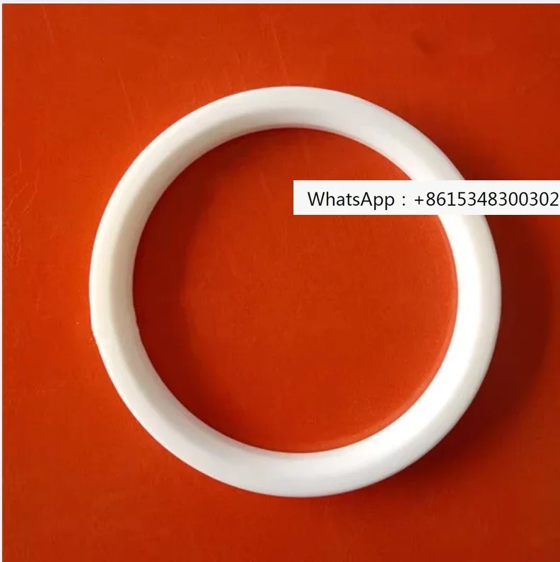 

DN80 ball valve sealing ring Q41 white plastic king gasket ball core gasket 3-inch ball valve seat