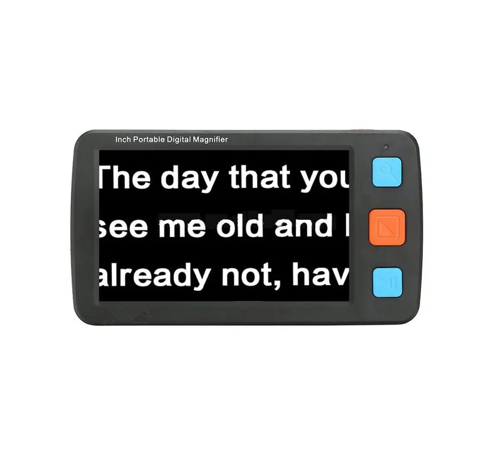 SR043A 4.3 Inch low vision video digital magnifier 4x-32x low vision aid tools