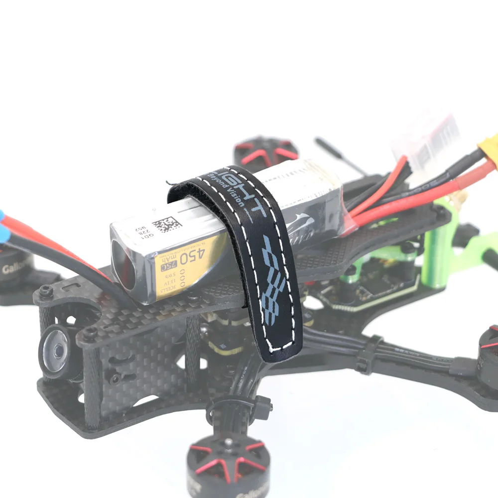 5pcs iFlight 20mm 15mm 너비 500mm 400mm 300mm 250mm 200mm 길이 마이크로 화이버 PU 가죽 배터리 스트랩 FPV 용 미끄럼 방지 벨트