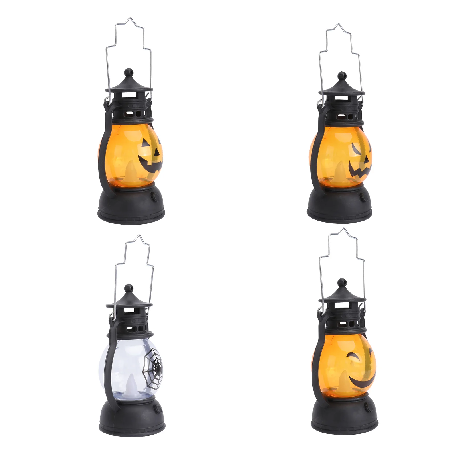 4 шт. ретро светодиодный ночник с тыквой на Хэллоуин