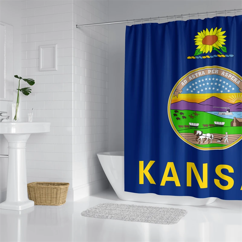 

Набор занавесок для душа Aertemisi Kansas с прокладками и крючками для декора ванной комнаты