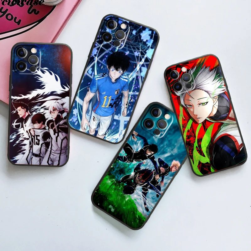 

B-BLUELOCK Cool Art For iPhone 15 14 13 12 11 XS XR X 8 7 SE Pro Max Plus Mini Black Back Phone Case