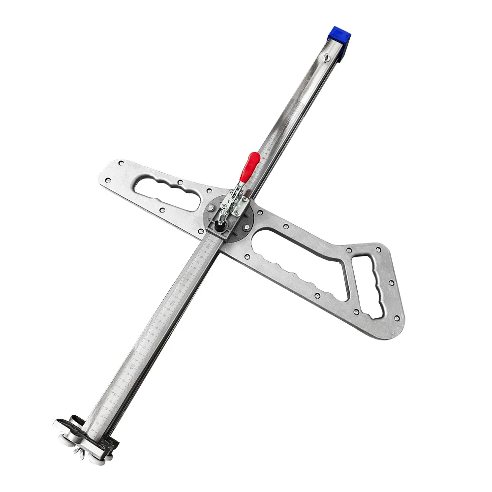 Outil de coupe de plaques de plâtre, outil de coupe de rouleaux pliables en alliage d'aluminium spécifiquement pour la menuiserie et la décoration