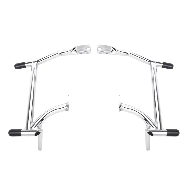 

2025 Newest Motorcycle Saddlebags Crash Bars Guard Chrome Bumper For Harley Touring Electra Road Glide FLHR 2009-2025 Saddlebag
