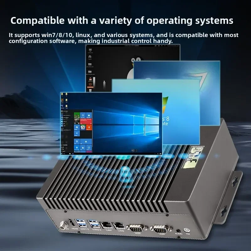 Fully enclosed low-power temperature control screen, visual inspection, no fan, no wiring, industrial control host computer